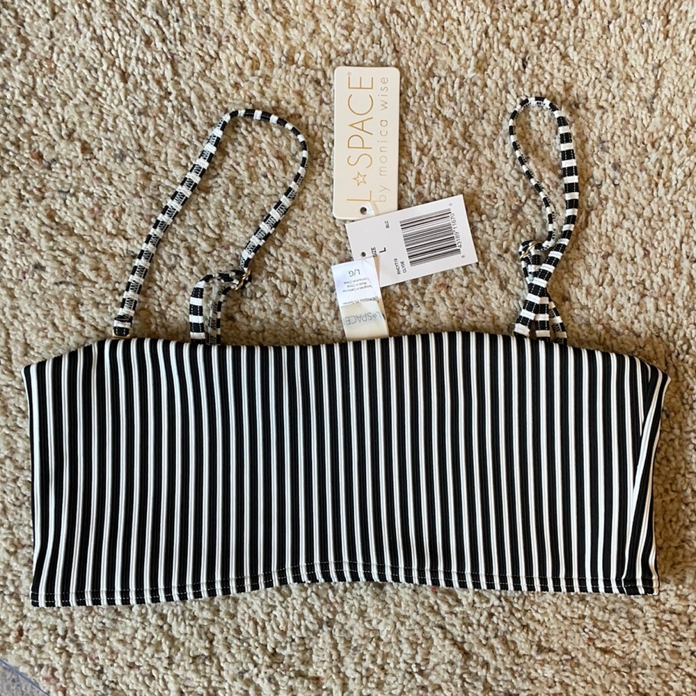 l*space Clyde bandeau swim top